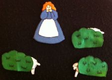 Little Bo Peep Flannelboard 1