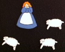 Little Bo Peep Flannelboard 2