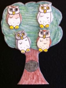 One Night Owl Flannelboard