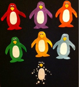 Pippa's Penguin Flannelboard