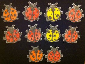 10LadybugsFlannelboard