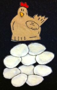 FiveEggsandFiveEggsFlannelboard1