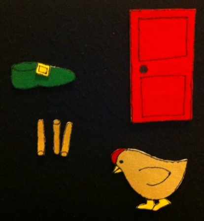 12BuckleMyShoeFlannelboard