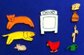 Little Red Hen Flannelboard