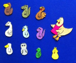 Ten Eggs Flannelboard 2