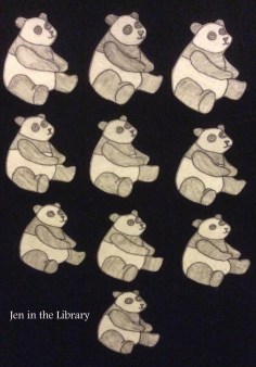 10 Pandas Flannelboard name